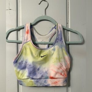 Nike Multicolor Tie-Dye Sports Bra